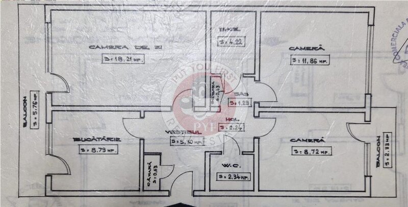 Dristor | Apartament 3 camere | 72mp | Decomandat | B10378